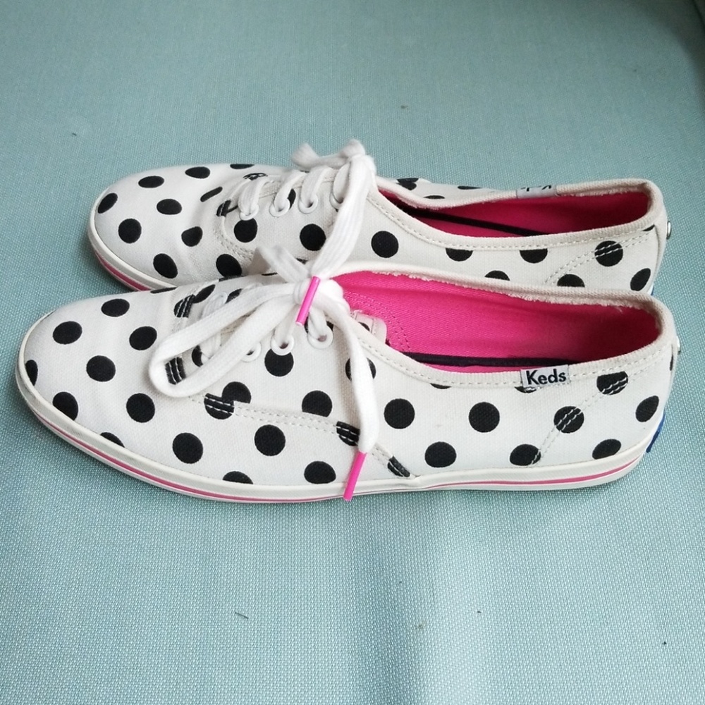 Keds for Kate Spade size 6 polka dot shoes